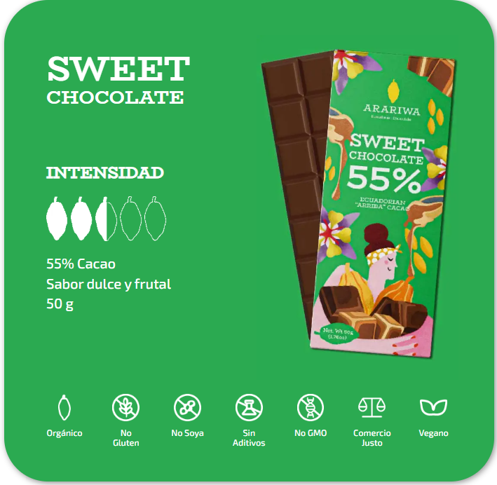 Sweet Chocolate 55%