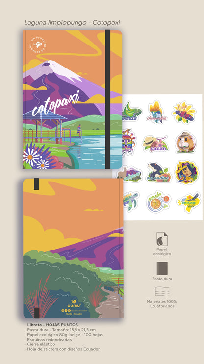 Libreta "Laguna Limpiopungo - Cotopaxi"