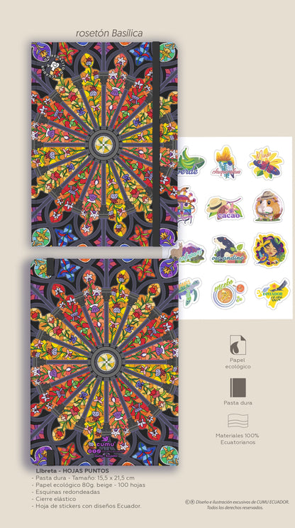 Libreta "Rosetón Basílica"